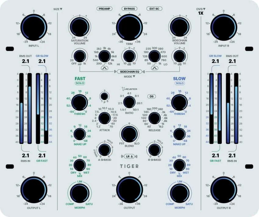 Acustica Audio Tiger Compressor Effect Plugin Released
